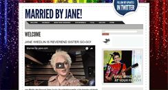 Desktop Screenshot of marriedbyjane.com